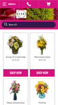 Mobile Screenshot of deansdesignsflowers.com